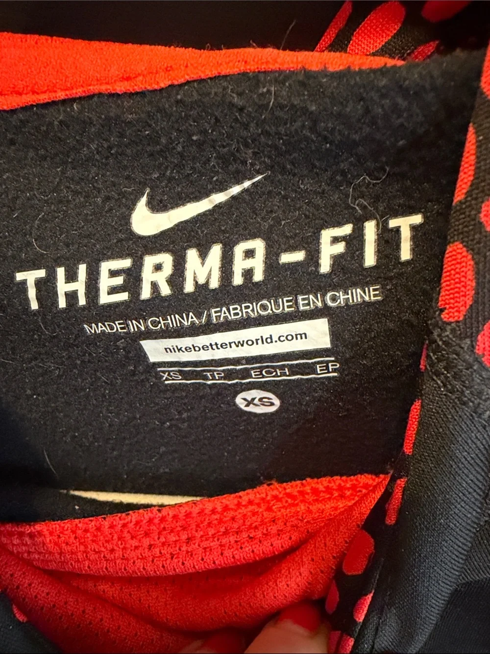 Nike Black and Red 
